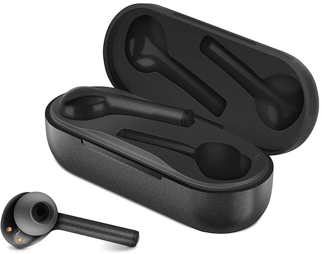 Беспроводные внутриканальные стереонаушники с микрофоном SVEN E-705BT, черный матовый (Bluetooth, TWS, магнитный зарядный кейс) Sven E-705BT (SV-018672) фото 1