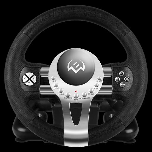Руль SVEN GC-W800 (педали, вибро, скоба, D-pad, 12 кл, PC/PS3/PS4/XBOXONE/Xinput) Sven SV-015442 фото 1