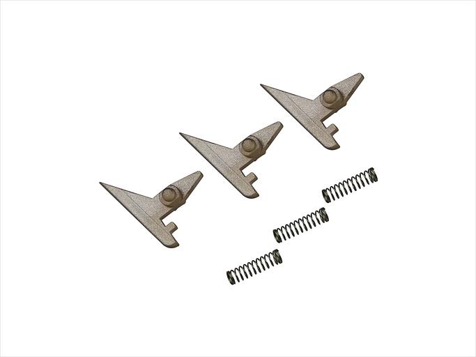 Сепаратор Cet CET6197 (AE04-4072) для Ricoh Aficio MP301SP/MP301SPF тефлонового вала фото 1