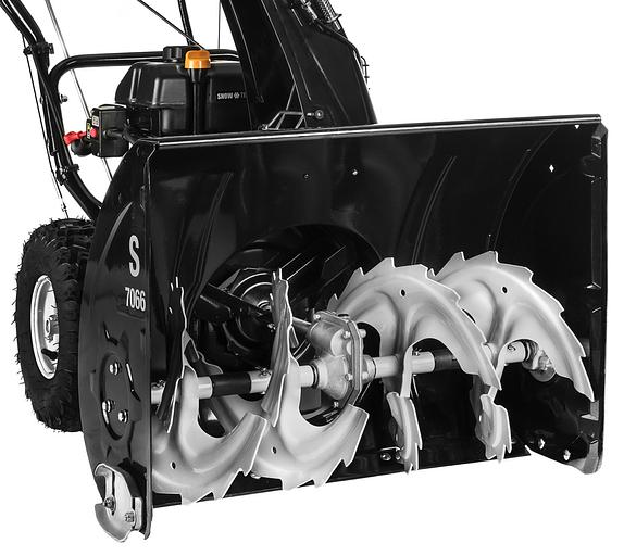 Снегоуборщик бензин. Hyundai S 7066 7л.с. фото 5