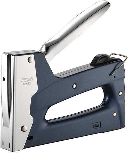 Теккер Kw-Trio 18530BLUE 24/6 24/8 23/6 23/8 23/10 (20листов) снижение усилия синий 1000скоб металл коробка фото 1