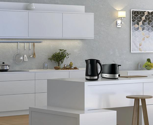 Чайник электрический Gorenje K17BK черный фото 10
