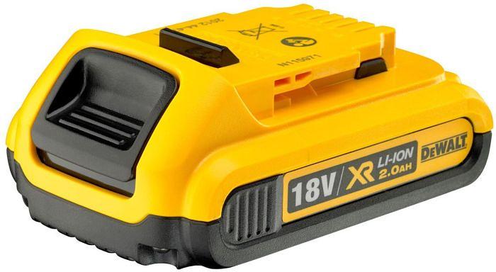 Батарея аккумуляторная DeWalt DCB183-XJ 18В 2Ач Li-Ion фото 1