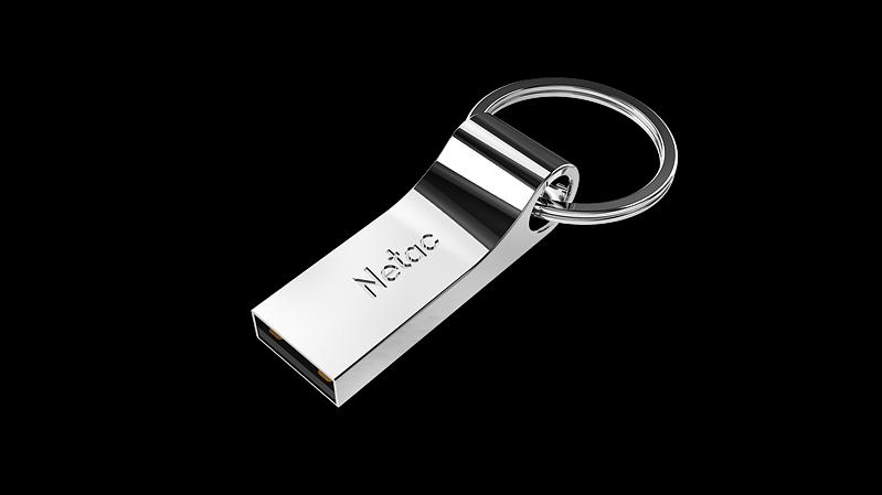 Носитель информации Netac U275 USB2.0 Flash Drive 8GB, zinc alloy housing (NT03U275N-008G-20SL) фото 1