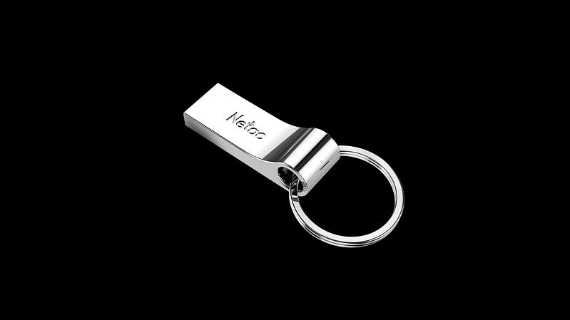 Носитель информации Netac U275 USB2.0 Flash Drive 8GB, zinc alloy housing (NT03U275N-008G-20SL) фото 2