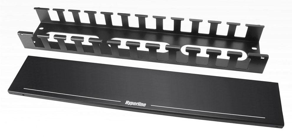 Кабельный органайзер Hyperline CM-2U-MLF-COV 2U шир.:19" глуб.:46.5мм фото 1