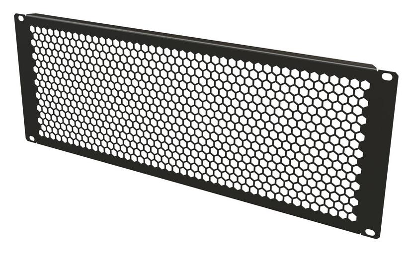 Фальш-панель Hyperline BPD-4-RAL9005 шир.482.6мм выс.177мм 4U черный (упак.:1шт) фото 2