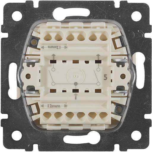 Выключатель Legrand Valena скрыт. 2кл. IP20 слоновая кость (774305) фото 2