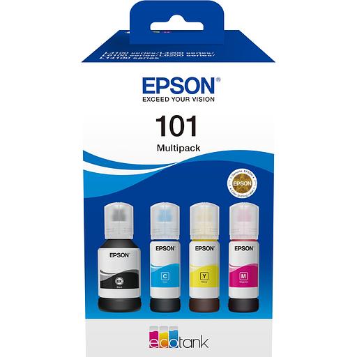 Набор с чернилами Epson 101 для L4150/L4160/L4167/L14150/L6160/L6170/L6190 (C13T03V64A) фото 1