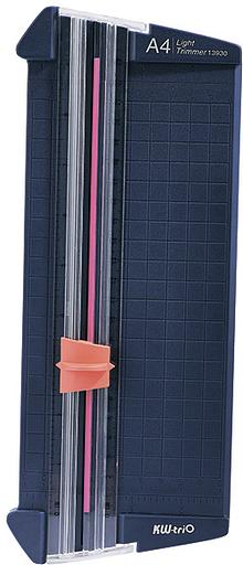 Резак дисковый Kw-Trio 13830blue A4/6лист./230мм/ручн.прижим фото 1