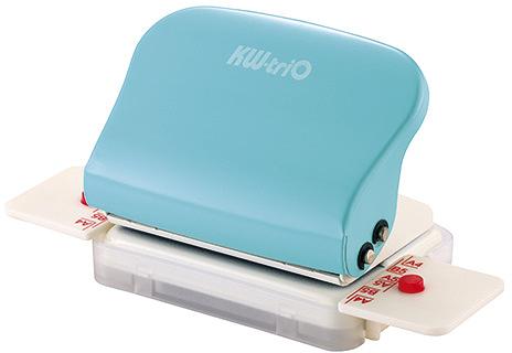 Дырокол Kw-Trio 099H9 макс.:5лист. пластик черный отв.:6 фото 1