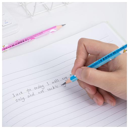 Карандаш ч/г Deli EU53500 Super Wings 2B шестигран. ассорти (12шт) ластик фото 6