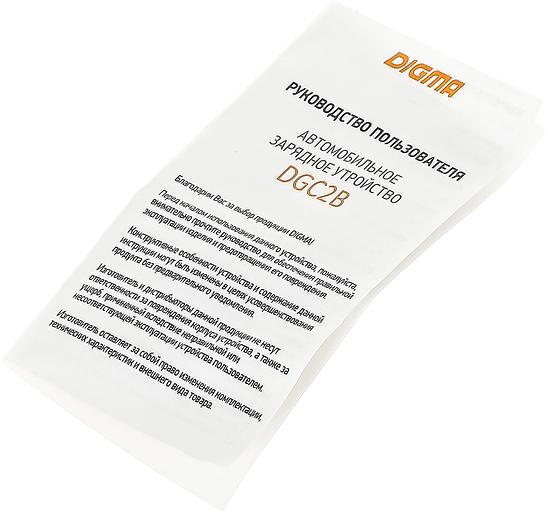 Автомобильное зар./устр. Digma DGC2B 3A PD черный (DGC2B0F010BK) фото 6