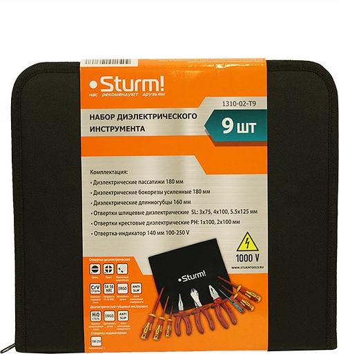 Набор инструментов Sturm! 1310-02-T9 9 предметов диэлектр.покр. фото 4