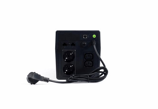 SKAT-UPS 1000/600 ИБП 220В 600Вт 2 АКБ 7Ач внутр. меандр. стабилизация напряжения фото 2