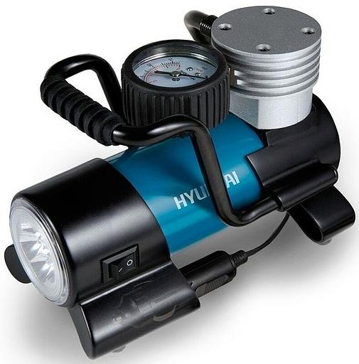 Автомобильный компрессор Hyundai HY 1645 45л/мин шланг 1м фото 1