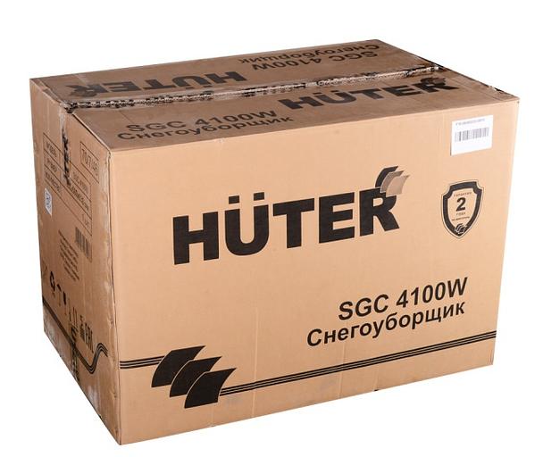 Снегоуборщик бензин. Huter SGC 4100W 5.15кВт 7л.с. фото 9