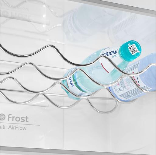 Холодильник Maunfeld MFF200NFSE нержавеющая сталь (двухкамерный) фото 6