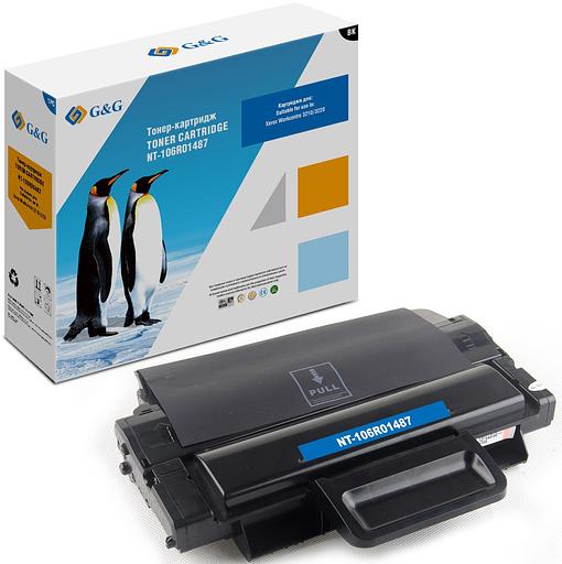 Картридж лазерный G&G GG-106R01487 черный (4100стр.) для Xerox WorkCentre 3210/ 3220 фото 1