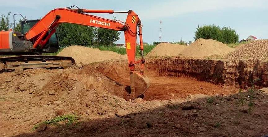 Разработка котлована Ленинградская область фото 1