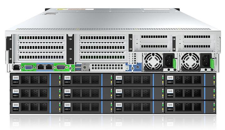 Серверная платформа SNR-SR4336RS Rack 4U,2xXeon FCLGA4189(upto 205TDP),32xDDR4/3200MHz(upto 12TB),36xHDD LFF/SFF SATA,noRAID,3xPCix8 riser,2x1200W (SNR-SR4336RS) фото 2