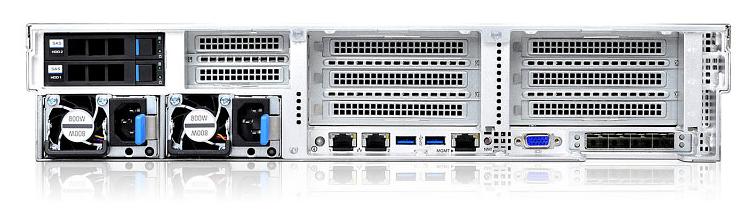 Серверная платформа SNR-SR2325RS Rack 1U,2xXeon FCLGA4189(upto 165TDP),32xDDR4/3200MHz(upto 12TB),25xHDD SFF SATA/SAS,noRAID,3xPCix8 riser,2x550W (SNR-SR2325RS) фото 2