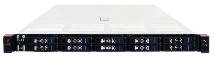 Серверная платформа SNR-SR1310RS Rack 1U,2xXeon FCLGA4189(upto 165TDP),32xDDR4/3200MHz(upto 12TB),10xHDD SFF SATA,noRAID,1xPCIx16 riser,2x550W (SNR-SR1310RS) фото 1