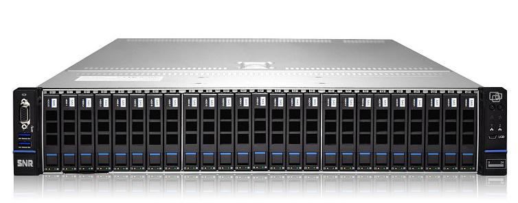Серверная платформа SNR-SR2225RS,Rack 2U,2xXeon 1-2st Gen TDP 205W(LGA3647), 24xDDR4/2666MHz(upto 3TB),25xHDD SSF SATA,noRAID,3xPCix8 riser,2x550W (SNR-SR2225RS) фото 1