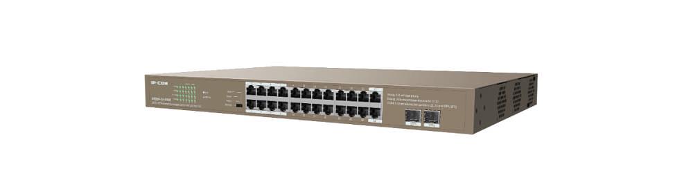 Коммутатор 24PORT 4POE G1126P-24-410W IP-COM фото 2