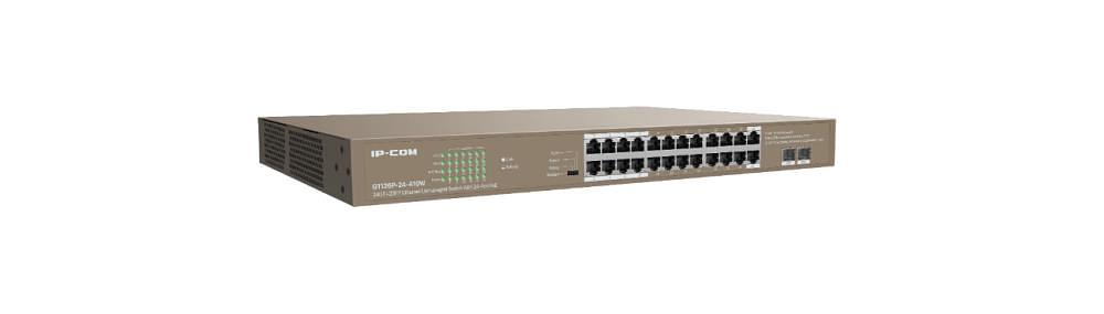 Коммутатор 24PORT 4POE G1126P-24-410W IP-COM фото 4