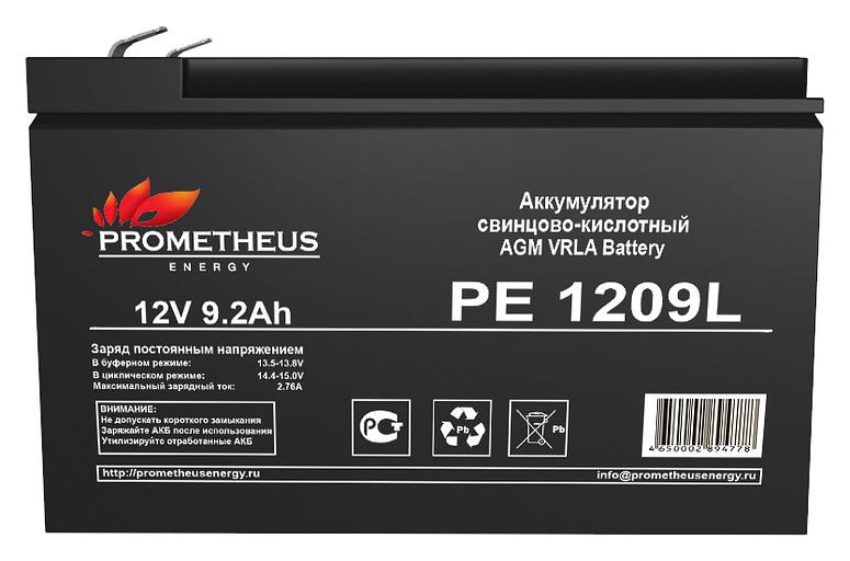 Батарея для ИБП Prometheus Energy PE 1209L 12В 9.2Ач фото 1