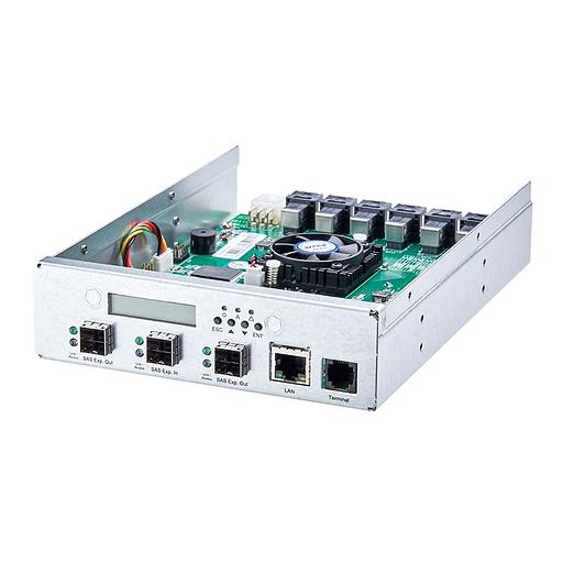 ARC-8028-24 Expander SAS/SATA 12G, 12 external port (3x SFF8644), 24 internal ports (6x SFF8643), RTL фото 1