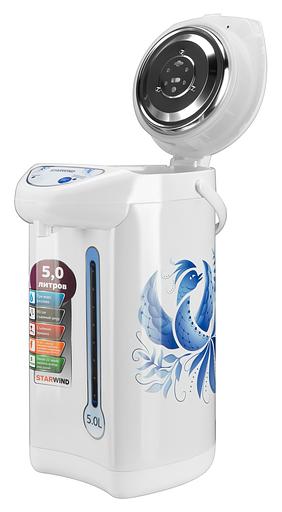 Термопот Starwind STP2851 5л. 750Вт белый/голубой фото 3