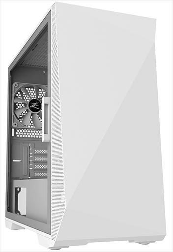 Корпус ZALMAN Z1 ICEBERG, MATX, WHITE, WINDOW, 2xCOMBO (3.5" OR 2.5"), 3x2.5", 1xUSB2.0, 2xUSB3.0, FRONT 2x120mm, REAR 1x120mm (Z1 Iceberg White) фото 1