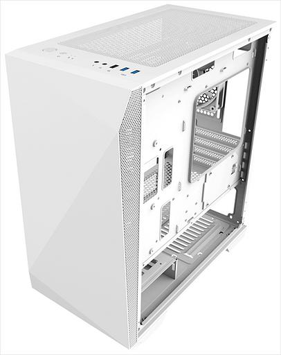 Корпус ZALMAN Z1 ICEBERG, MATX, WHITE, WINDOW, 2xCOMBO (3.5" OR 2.5"), 3x2.5", 1xUSB2.0, 2xUSB3.0, FRONT 2x120mm, REAR 1x120mm (Z1 Iceberg White) фото 2
