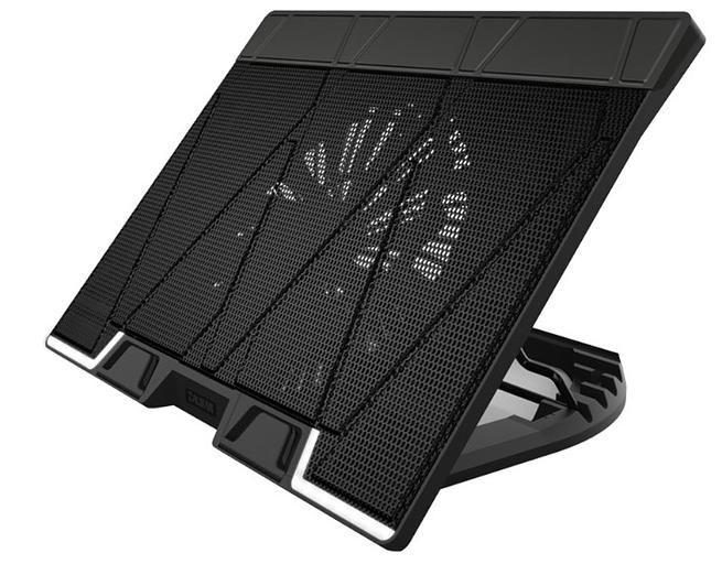 Охлаждающая подставка Zalman ZM-NS3000 Notebook Cooling Stand, Up to 17” Laptop, 200mm fan, 6 level angle adjustment (ZM-NS3000) фото 1