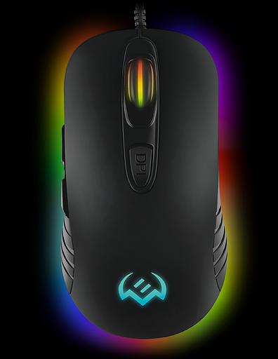 Игровая мышь SVEN RX-G820 (6+1кл. 200-4800 DPI. ПО. SoftTouch. RGB-подсветка. игров. упак) Sven RX-G820 (SV-017002) фото 1