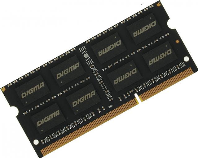 Память DDR3 8Gb 1600MHz Digma DGMAS31600008D RTL PC3-12800 CL11 SO-DIMM 204-pin 1.5В dual rank фото 1
