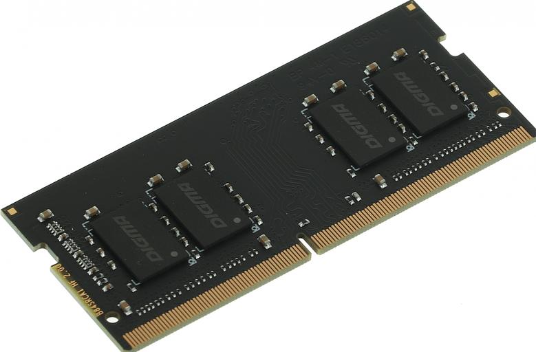 Память DDR4 8Gb 3200MHz Digma DGMAS43200008S RTL PC4-25600 CL22 SO-DIMM 260-pin 1.2В single rank фото 1