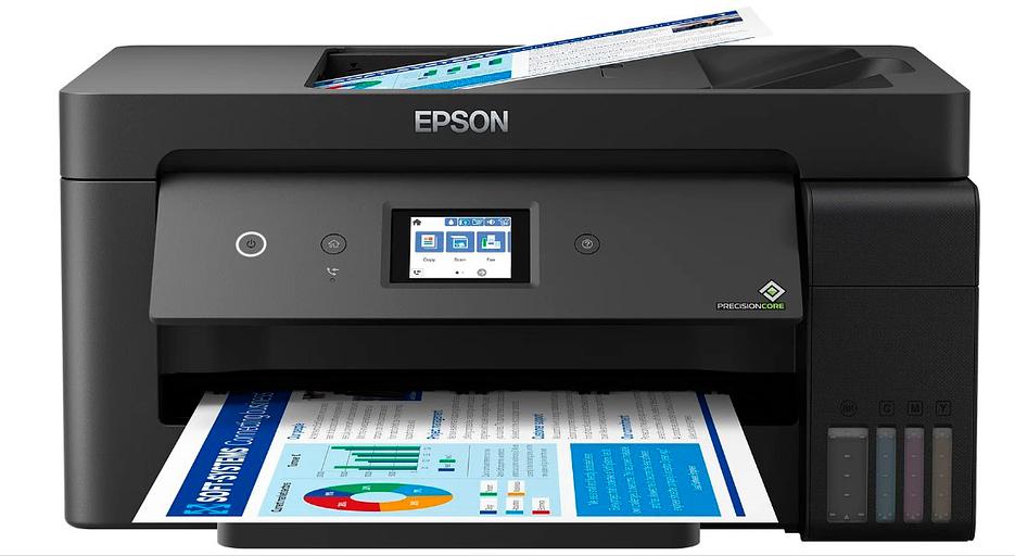 МФУ струйный Epson L14150 A3 Duplex Net WiFi USB RJ-45 черный фото 1