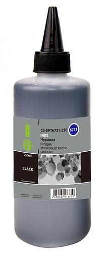 Чернила Cactus CS-EPT6731-250 T6731 черный 250мл для Epson L800/L810/L850/L1800 фото 1