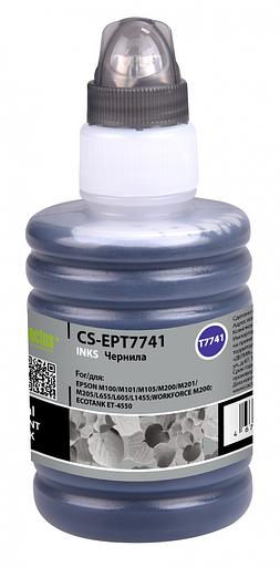Чернила Cactus CS-EPT7741 T7741 черный140мл для Epson M100/101/105/200/201 фото 1