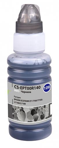 Чернила Cactus CS-EPT00R140 106BK фото черный 70мл для Epson L7160/L7180 фото 1