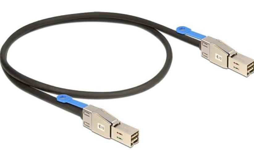 Кабель LSi SAS-1M-SFF8644-SFF8644 фото 1