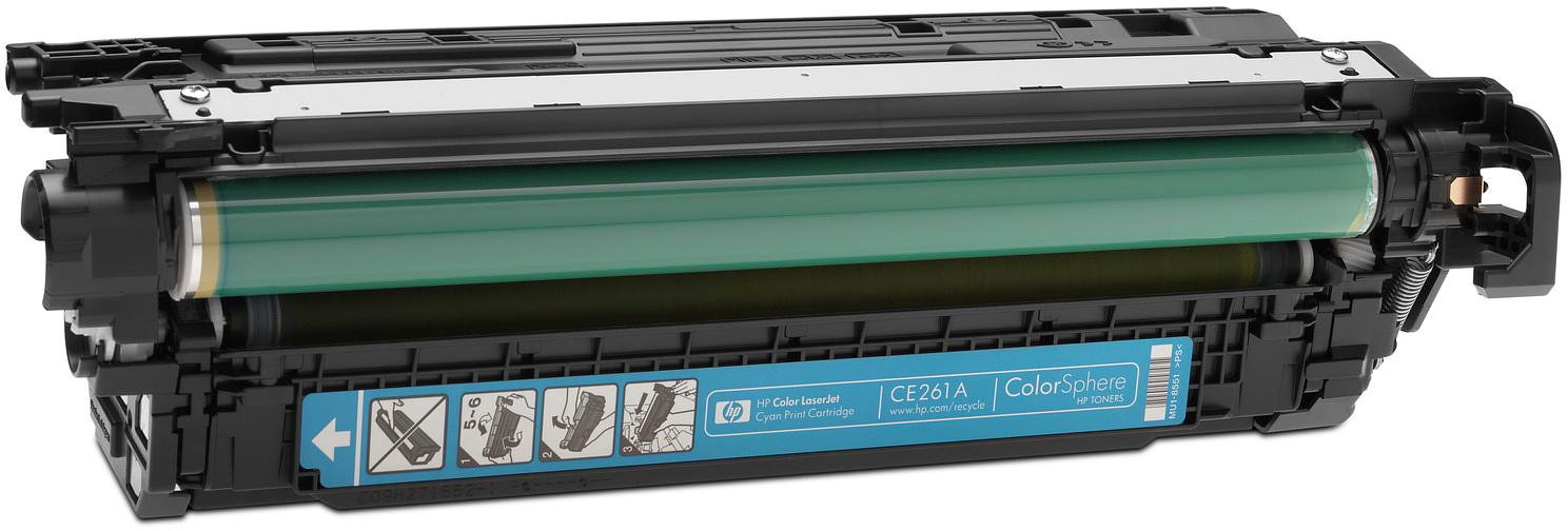 Тонер-картридж HP CE261A фото 2