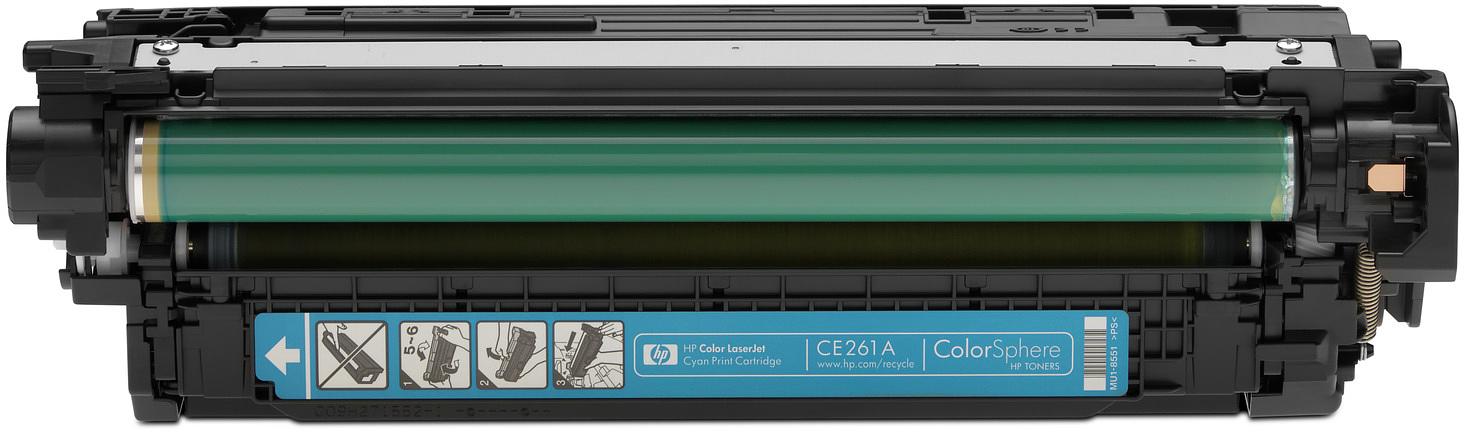 Тонер-картридж HP CE261A фото 3