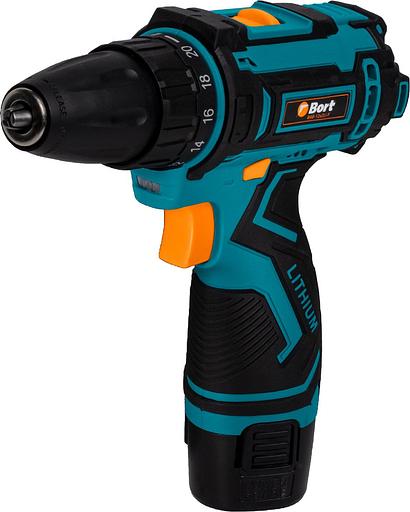 Дрель-шуруповерт Bort BAB-12x2Li-F аккум. патрон:быстрозажимной (93413083) фото 1