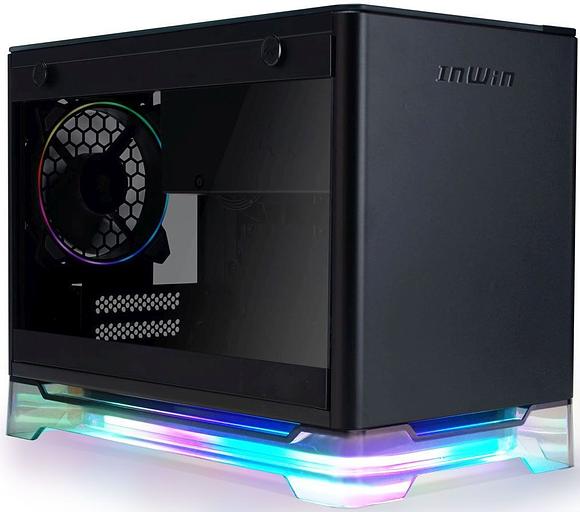 Корпус Inwin CF08A (A1PLUS) черный 0650W ATX 2xUSB3.0 audio bott PSU фото 1