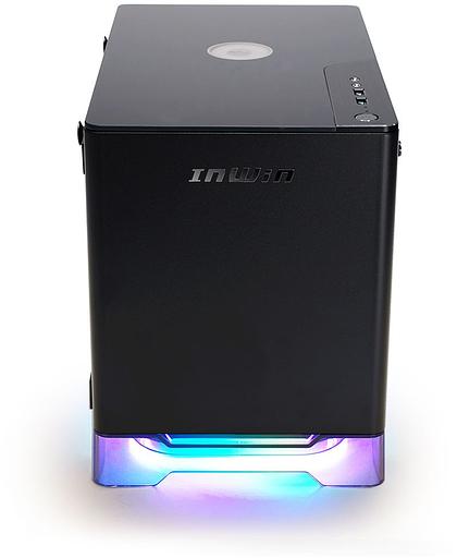 Корпус Inwin CF08A (A1PLUS) черный 0650W ATX 2xUSB3.0 audio bott PSU фото 2
