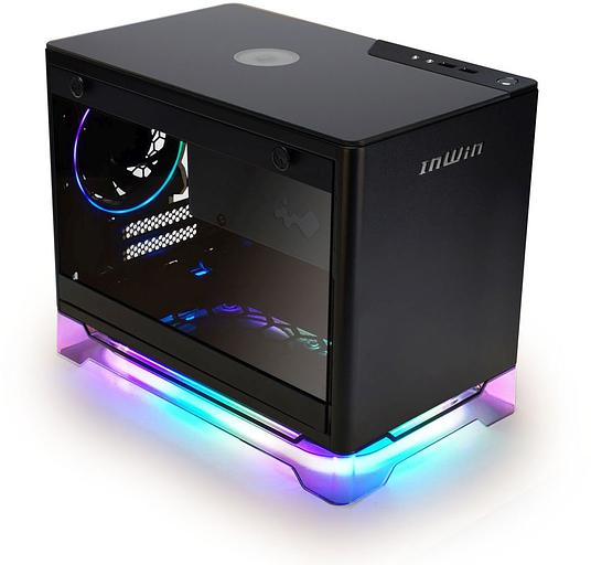 Корпус Inwin CF08A (A1PLUS) черный 0650W ATX 2xUSB3.0 audio bott PSU фото 3